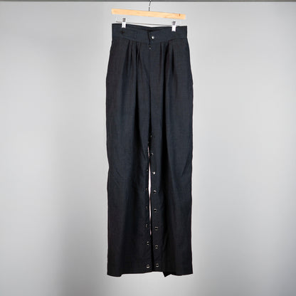Crumbling Charbon Pants